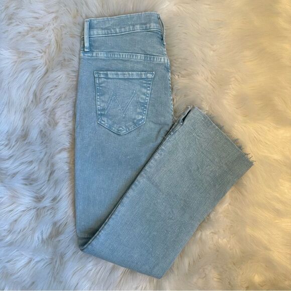 Mother The Insider Crop Step Fray Jeans - Picture 13 of 13